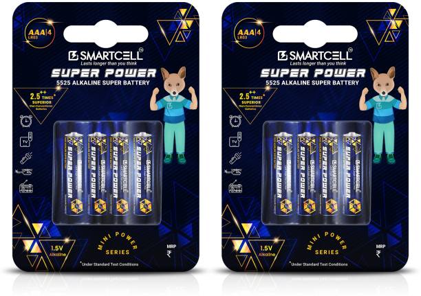 Smartcell 1.5V AAA Non-Rechargeable Alkaline Mini Super Power   Battery