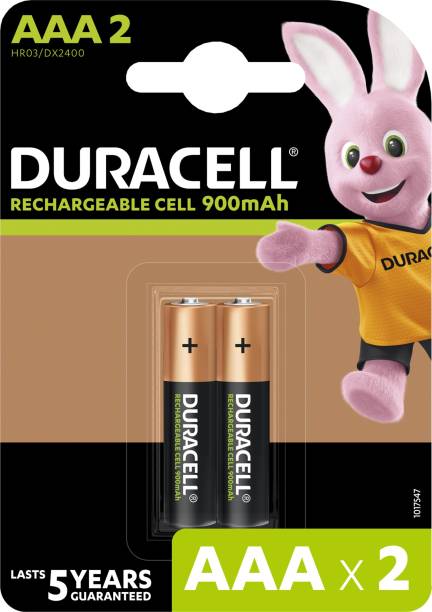 DURACELL Rechargeable AAA 900mAh Batteries  Battery