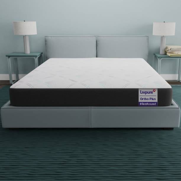 Livpure Smart Ortho-Plus with curved foam 6 inch King Memory Foam Mattress