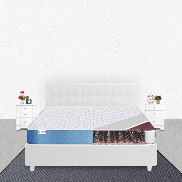 SleepX Ortho Quilted Memory Foam 6 inch Single Bonnell Spring Mattress