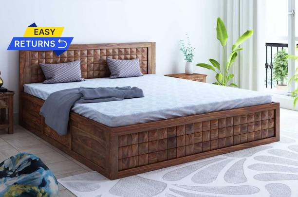 SPRINGTEK Solid Wood Queen Drawer Bed
