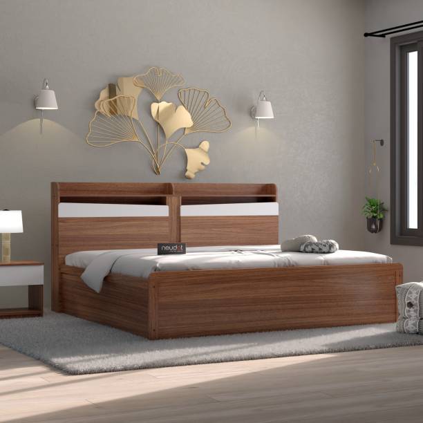 NEUDOT Calton King Engineered Wood King Hydraulic Bed