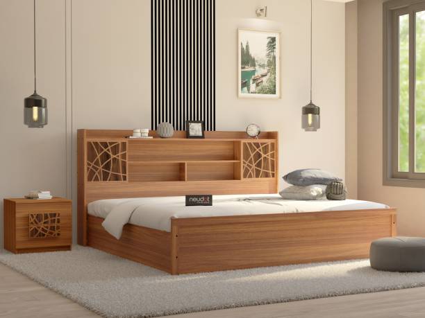NEUDOT PARIS QUEEN Engineered Wood Queen Box Bed