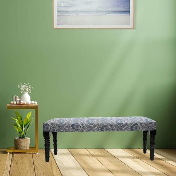 Aadhar Wooden Bench High Quality Fabric Wood Living Room| Bedroom| Dining Bench Solid Wood 2 Seater