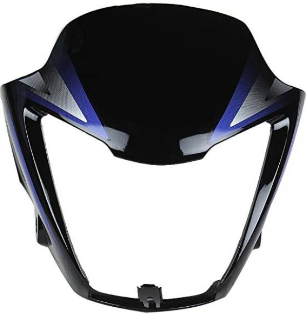 ARPIT ENTREPRISE Headlight Visor for Splendor NXG (Black and Blue) Bike Headlight Visor