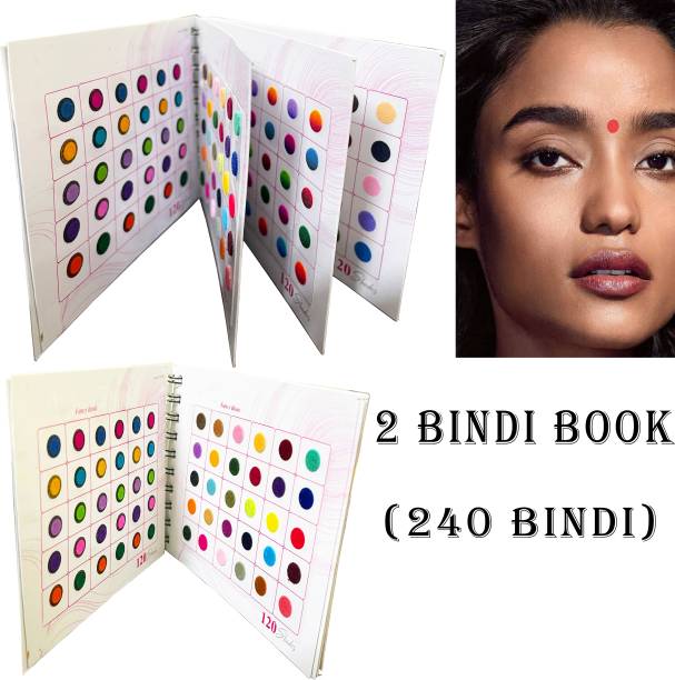 G4U Plain Multicolour KUMKUM Bindi Book For Women Women Multicolor Bindis
