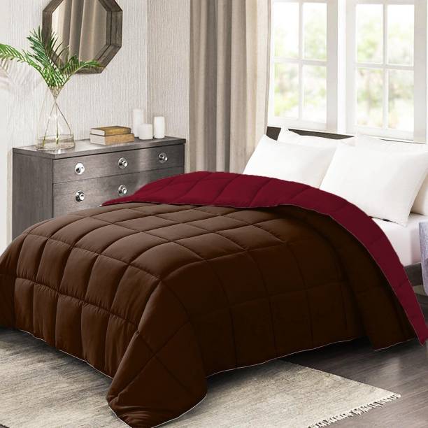 Btag Solid Double Comforter for  Heavy Winter
