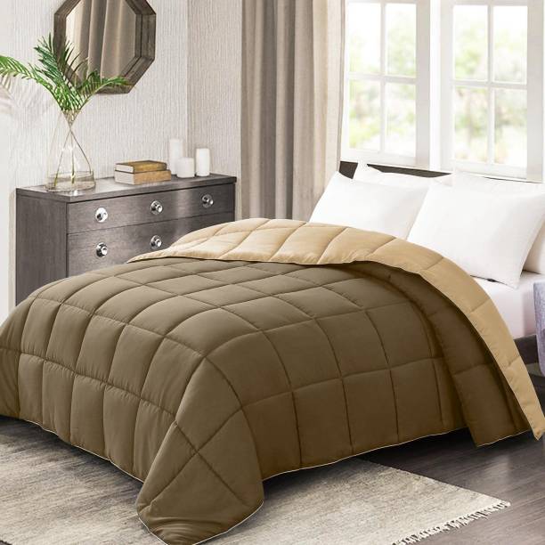 Btag Solid Double Comforter for  Heavy Winter