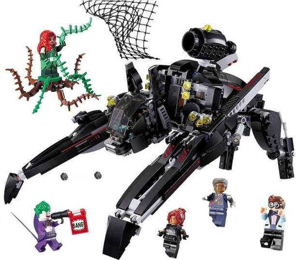 RVM Toys Large Big 775Pcs Batman Batmobile Scuttler Building Blocks Set Lego Compatible