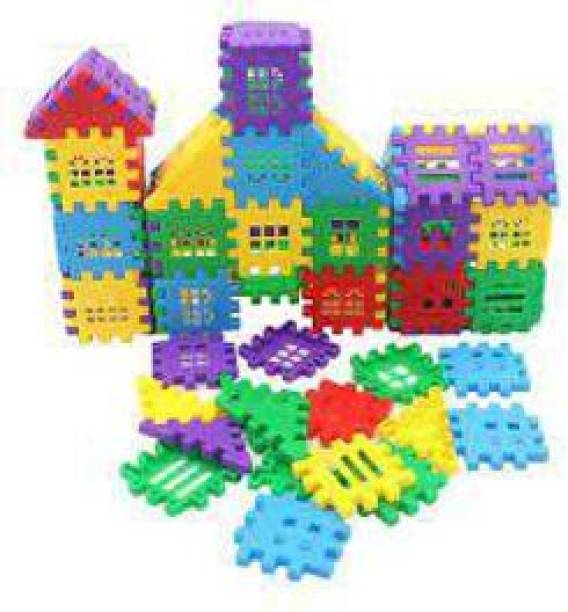 Tozzby House Building Blocks Toys,House Construction Toy Set (150 Pcs, Small Size)