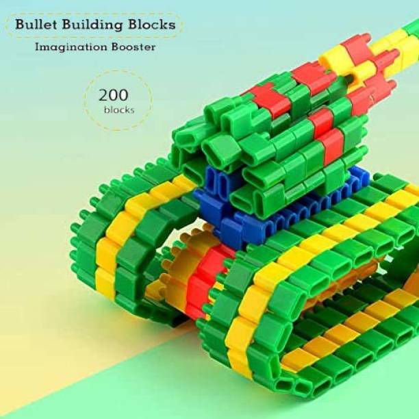 Poktum 200 pcsCreative Bullet Blocks Skillset:Creativity & Imagination, Time Management