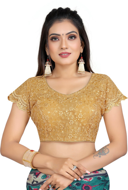golden blouse flipkart