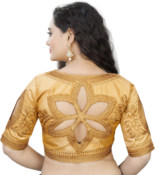 golden blouse flipkart