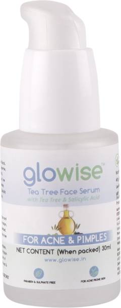 glowise tea tree face serum for acne,pimples and glowing skin