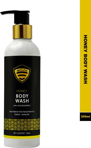 Benling Honey Body Wash 24hr nourishment for all Skin Types
