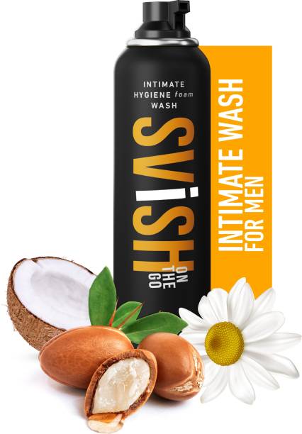 svish on the go Intimate hygiene foam wash for men | Anti-bacterial, Anti-itch