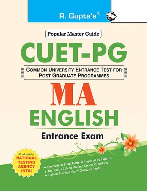 CUET-PG:  - MA English Entrance Exam Guide