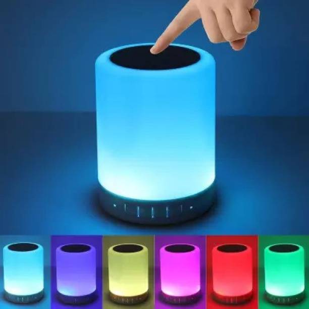 dilgona Color Change Wireless Bluetooth Touch Lamp Portable Stereo Bluetooth Speaker Boom Box