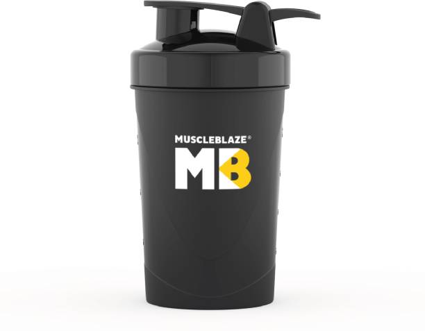 MUSCLEBLAZE Compact Shaker, Protein Shaker Bottle, Gym Shaker, 100% Leakproof 500 ml Shaker