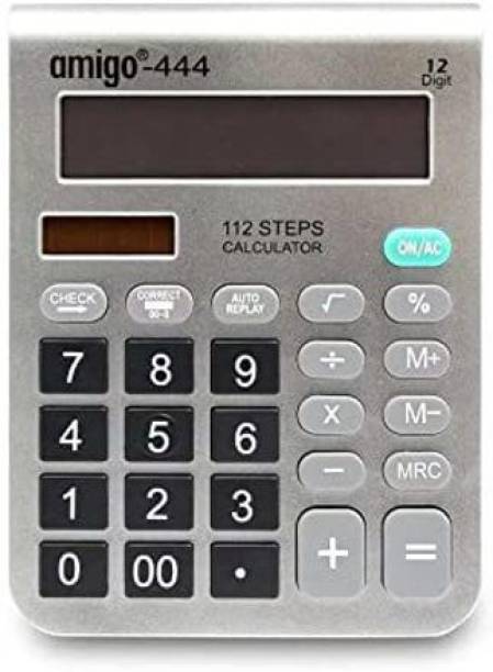 Congo Amigo 444 Stylish Basic & Financial Calculator 12 Digits Amigo 444 Stylish Basic & Financial Calculator 12 Digits Basic  Calculator
