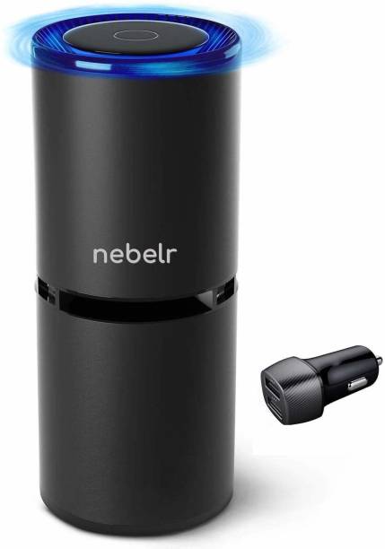 Nebelr Car Air Purifier Ionizer - 10 Million Negative Ions - Removes Dust - Portable Ionizer Air Purifier