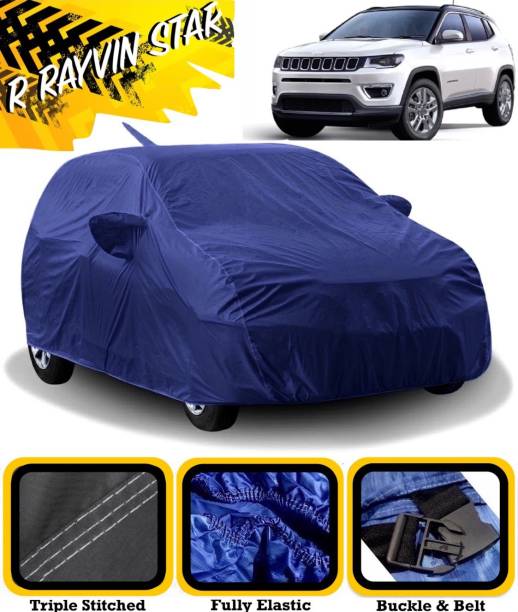 R Rayvin Star Car Cover For Jeep Compass (With Mirror P...