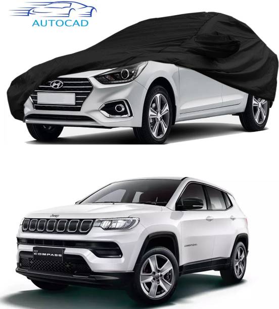 AUTOCAD Car Cover For Jeep Compass (With Mirror Pockets...