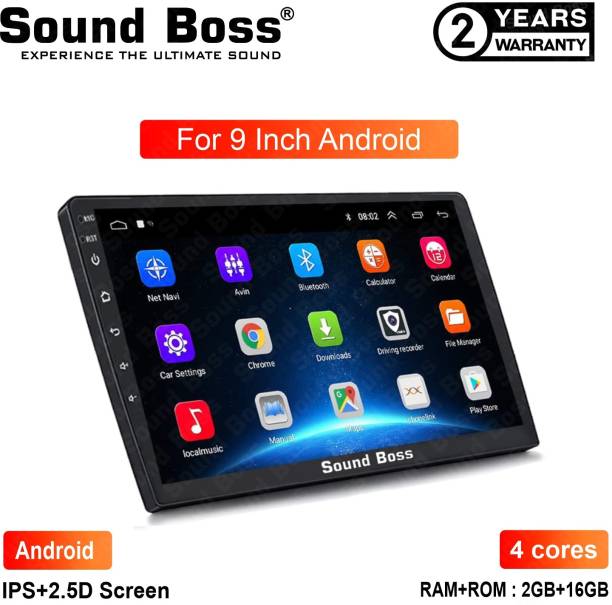 Sound Boss Androidify 3rd Generation 9" Inch Android (2GB/16GB) Car Stereo