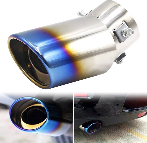 Otoroys Car Exhaust -Silencer Muffler Tip Rainbow Color for All Cars  Car Silencer