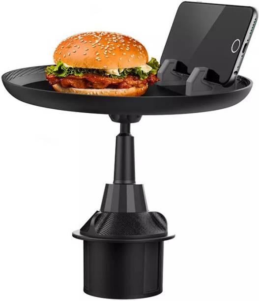 INDIAHUNK LLP Car Regular Use Best Food Tray Cup Holder Tray Table