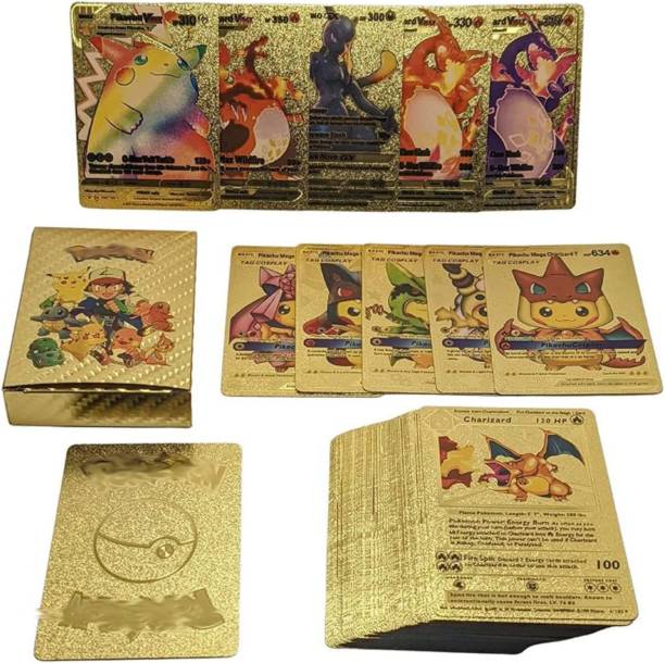 MOONZA Pokemon Trading Gold cards all rare series set of 25