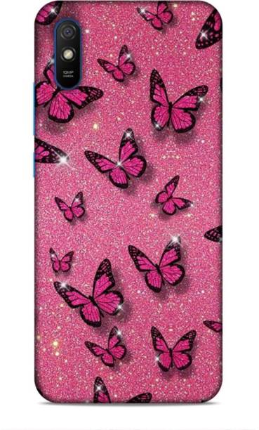 SmashItUp Back Cover for Redmi 9A/9I Girl Design / Butterfly