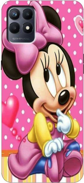Kotuku Back Cover for Realme Narzo 50 Mickey Mouse, Cartoon, Teddybear Back Cover