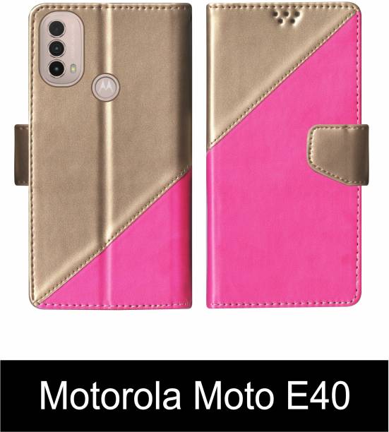 korumacase Flip Cover for Motorola Moto E40 Multicolor