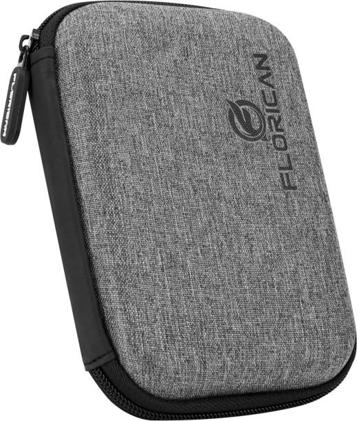 FLORICAN Pouch for All 2.5" Hard Disks | Travel Friendly HDD Case