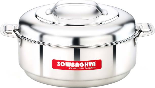 sowbaghya Stainless Steel Solid Casserole Thermoware Casserole