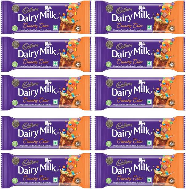 Cadbury Dairy Milk Crunchy Cola Madbury Chocolate Bars