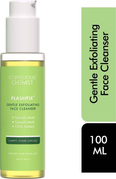 Conscious Chemist Gentle Oil Control Face Wash For Acne Prone Skin with AHA, BHA & CICA Extract
