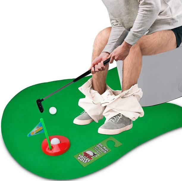 Vpllex Potty Putter Toilet Time Funny Golf Game Toilet ...