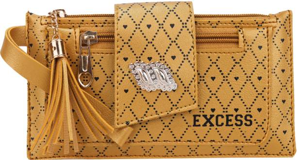 Casual, Party, Sports Yellow  Clutch Price in India
