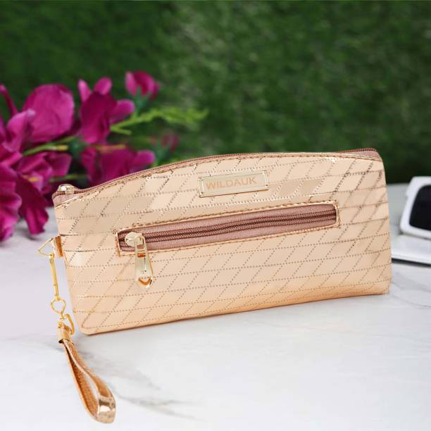 Casual, Formal, Party Gold  Clutch Price in India