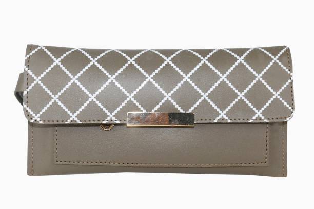 Casual, Formal, Party Brown  Clutch Price in India