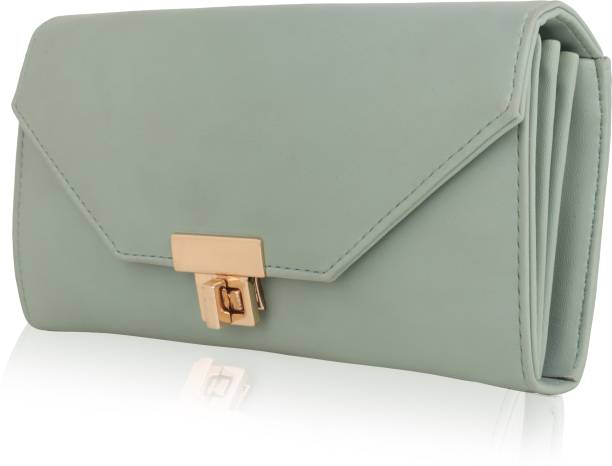 Casual Light Green  Clutch Price in India