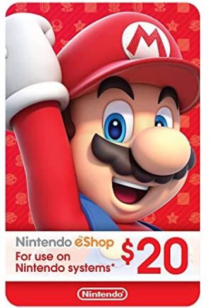 Nintendo eShop Gift Card Digital Code $20 with Game Add...