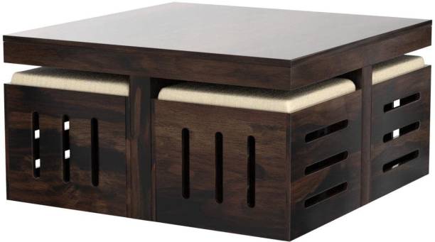 Genuine Decor Rosewood Center table Solid Wood Coffee Table