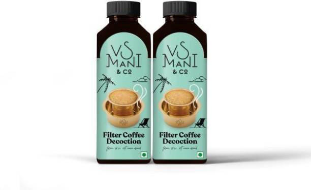 VS MANI & CO. Instant Filter Coffee Decoction- Strong & Aromatic Authentic South Indian Flavor Filter Coffee