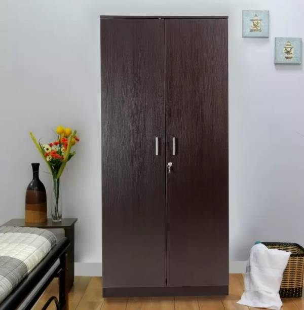 Jsquare Engineered Wood 2 Door Wardrobe