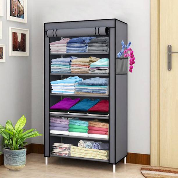 Lacossi Carbon Steel Collapsible Wardrobe