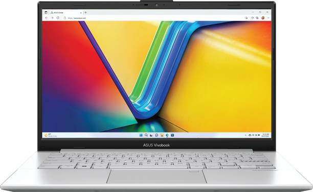 ASUS Ryzen 3 Dual Core – (8 GB/512 GB SSD/Windows 11 Home) E1404FA-NK321WS Laptop (14 inch, Silver, With MS Office)