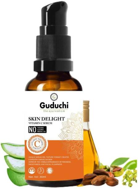 Guduchi - the ayurvedism Guduchi Ayurveda Skin Delight Face Serum along with Jojoba oil & Aloe Vera Concealer